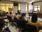 การประชุมประจำเดือน ผู้บริหาร หัวหน้าส่วนราชการและพนักงานเทศบาลตำบลท่านา ครั้งที่ 1/2566 วันจันทร์ ที่ 9 มกราคม 2566 